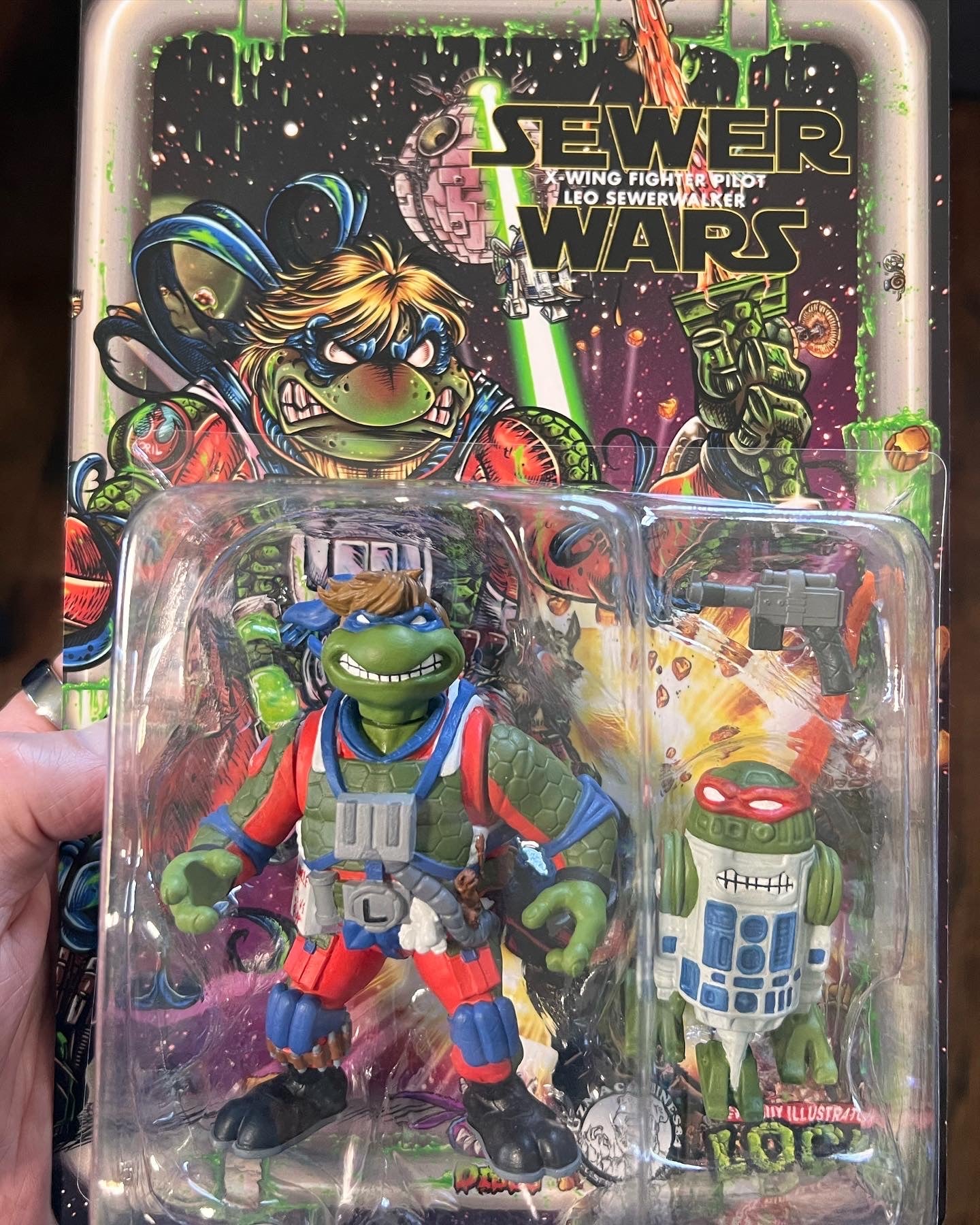 コンビニウォーズ X-Wing Leo Sewerwalker | Sewer Wars | Preorder – Dibbs