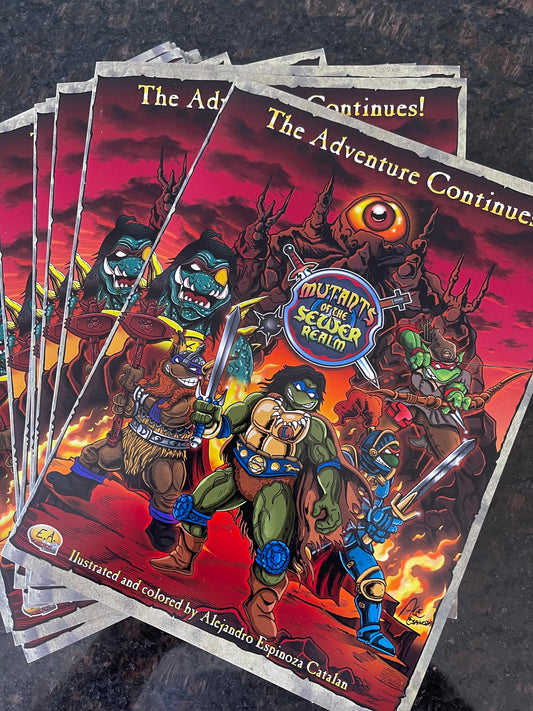 Mutants of the Sewer Realm Comic
